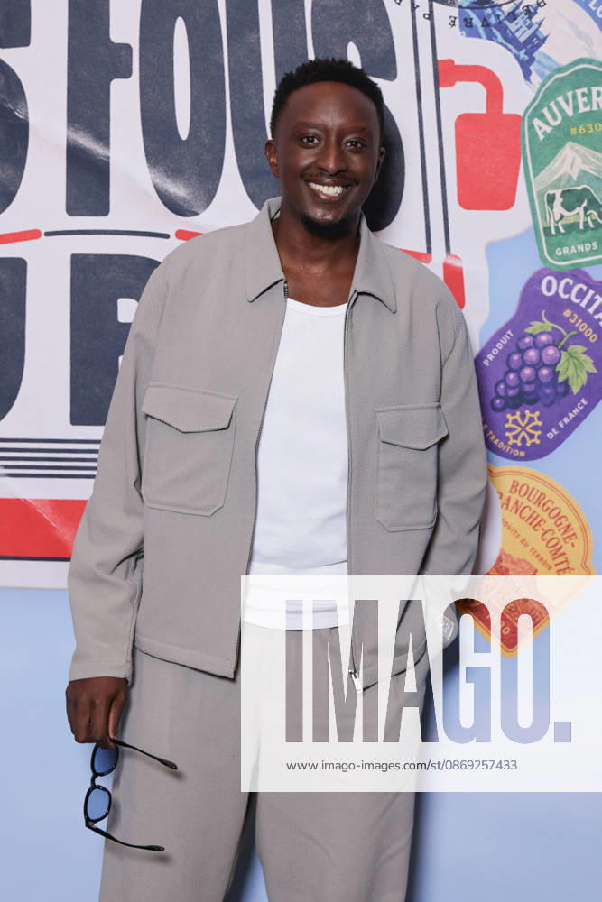 Les Fous Du Bus Premiere - Paris Ahmed Sylla attends the photocall for the premiere of Les Fous Du Bus held at the Elysees Biarritz in Paris, France on October 12, 2026. Photo by David Boyer ABACAPRESS.COM Paris France