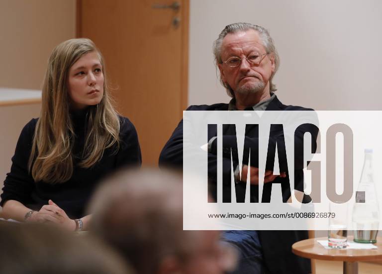 Ann Kathrin Zierau Prof Dr Peter Brandt Germany Berlin Willy Brandt House Book launch History of the SDS 20 11 2018
