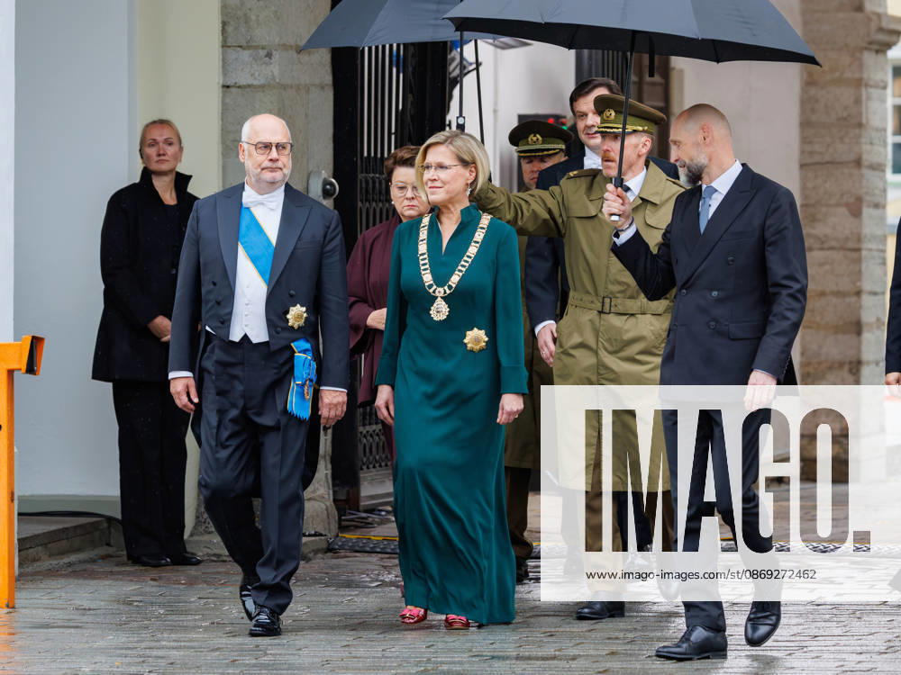 Tallinn. Former justice chancellor Ülle Madise was sworn in as the next president of Estonia, taking the oath of office in the Session Hall of the Riigikogu. Photo Mihkel Maripuu, Postimees Tallinn Harjumaa Estonia 1MM12OCT26P52