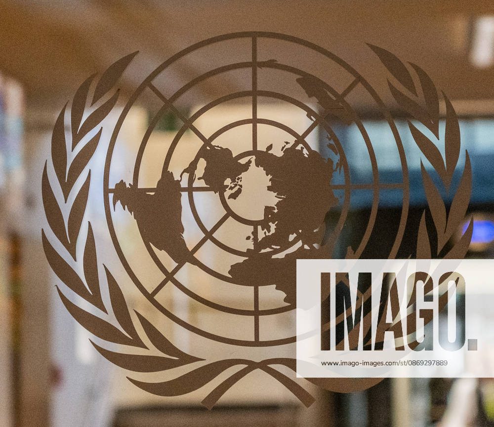 Geneva Switzerland, 10 13 2026: The UN seal in Geneva during the Autonomy, identity and peace of o¦land Islands and which concerns Autonomy, identity, and peace: what do 105 years of the o¦land Islands (Finland)â€where Swedish is spokenâ€teach us about conflict resolution today and which was held at United Nations of Geneva in Geneva. Geneva Switzerland - ZUMAd206 20261013_zip_d206_016