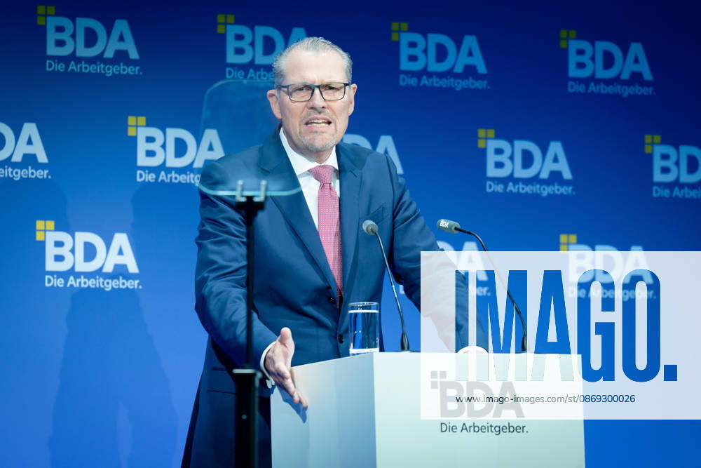 German Employers Day, bcc, Berlin Congress Center German Employers Day, bcc, Berlin Congress Center, Rainer Dulger, President of the Berlin Employers Association Berlin GER