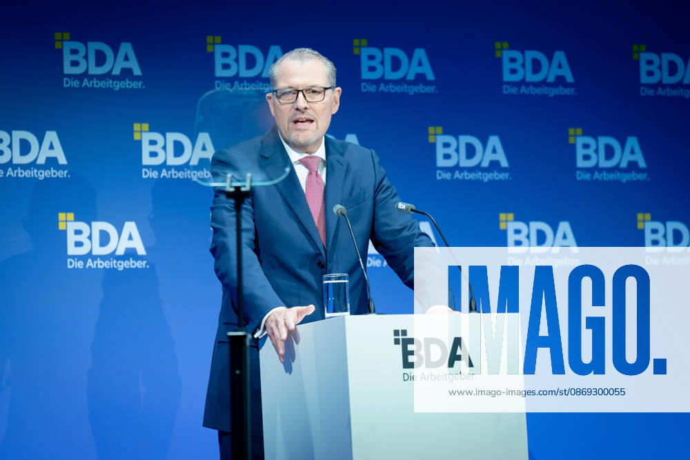 German Employers Day, bcc, Berlin Congress Center German Employers Day, bcc, Berlin Congress Center, Rainer Dulger, President of the Berlin Employers Association Berlin GER