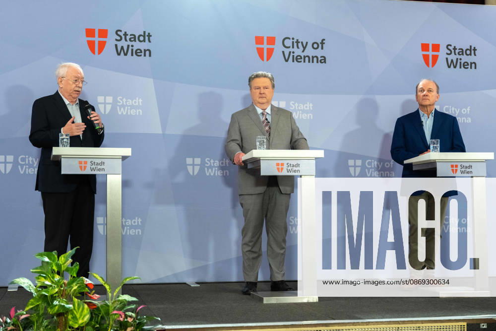 Press conference with Mayor and President Michael Häupl of the Vienna Science, Research, and Technology Fund, Vienna Mayor and Provincial Governor Michael Ludwig (SPÖ) and Board Member Gerhard Ströck of the WE ME Foundation at the October 13, 2026, press conference on ME CFS and post-acute infection syndromes—research and care—