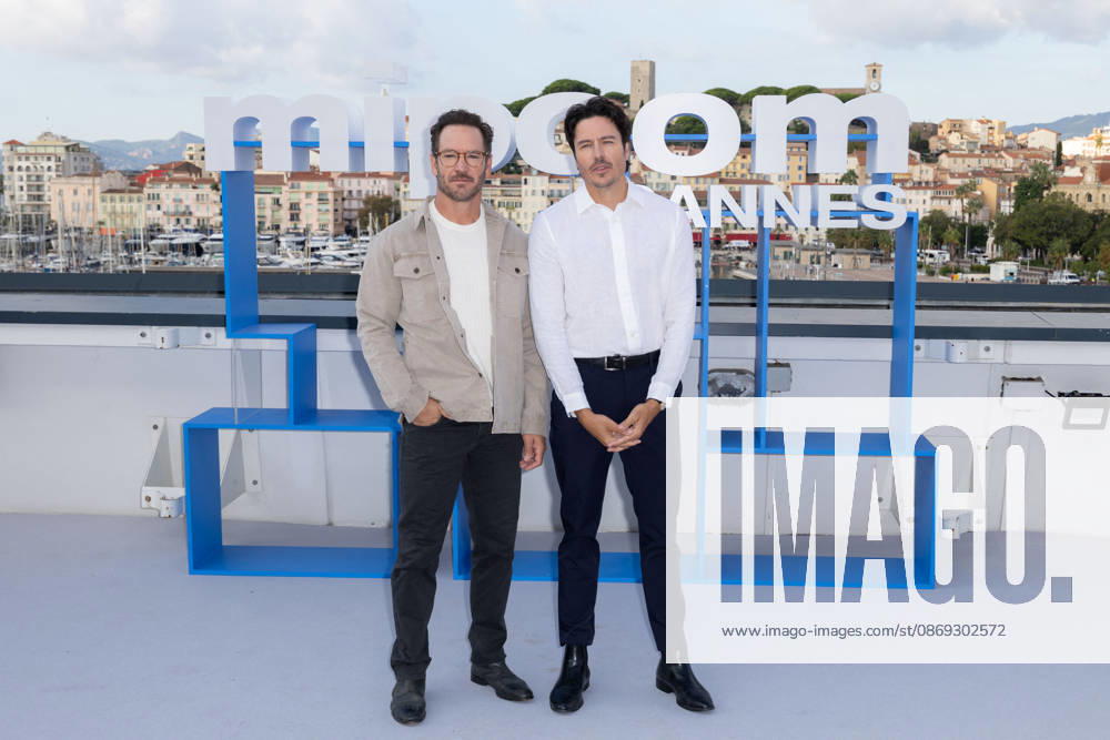 Mark-Paul Gosselaar Shane Cunningham During Premiere of BulgES - Cannes Mark-Paul Gosselaar and Shane Cunningham attend the photocall of BulgES during Cannes Mipcom 2026 in Cannes, France on October 13, 2026. Photo by Shootpix ABACAPRESS.COM Cannes France