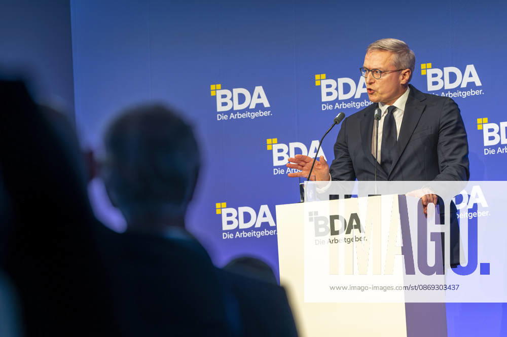 Karsten Wildberger Attends Employers Day 2026 EUR, Germany, Berlin, October 13, 2026 Karsten Wildberger (CDU), Federal Minister for Digital Affairs and State Modernization, at the 2026 Employers Day hosted by the Confederation of German Employers Associations