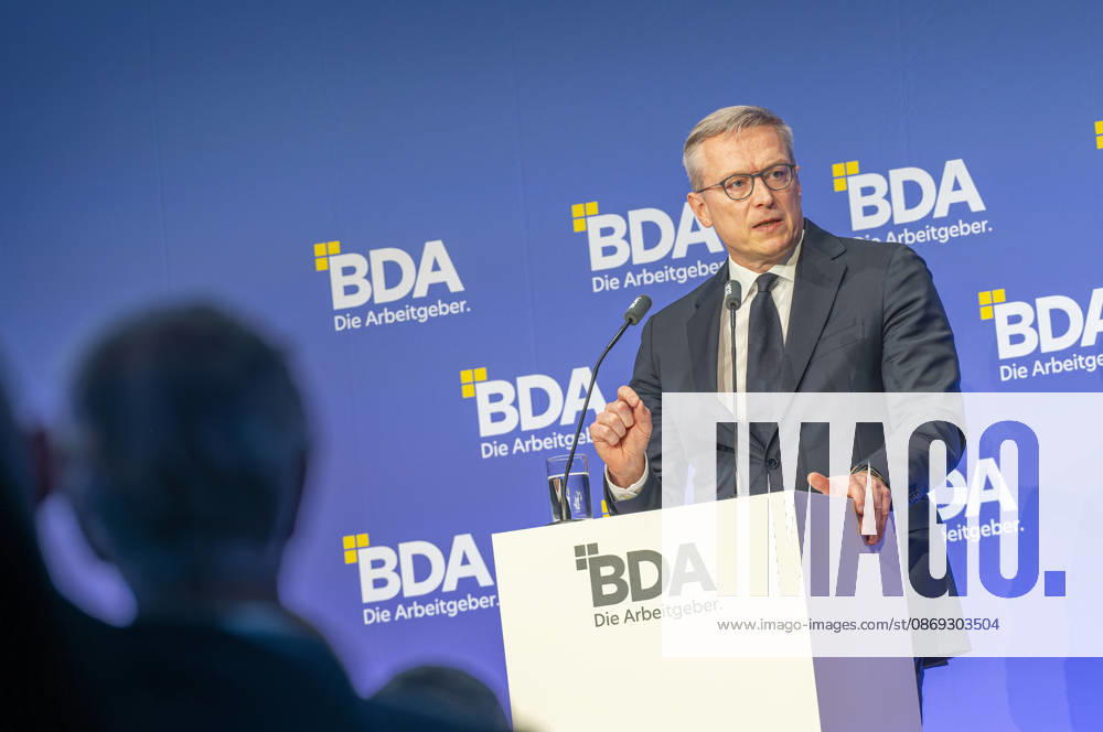 Karsten Wildberger Attends Employers Day 2026 EUR, Germany, Berlin, October 13, 2026 Karsten Wildberger (CDU), Federal Minister for Digital Affairs and State Modernization, at the 2026 Employers Day hosted by the Confederation of German Employers Associations
