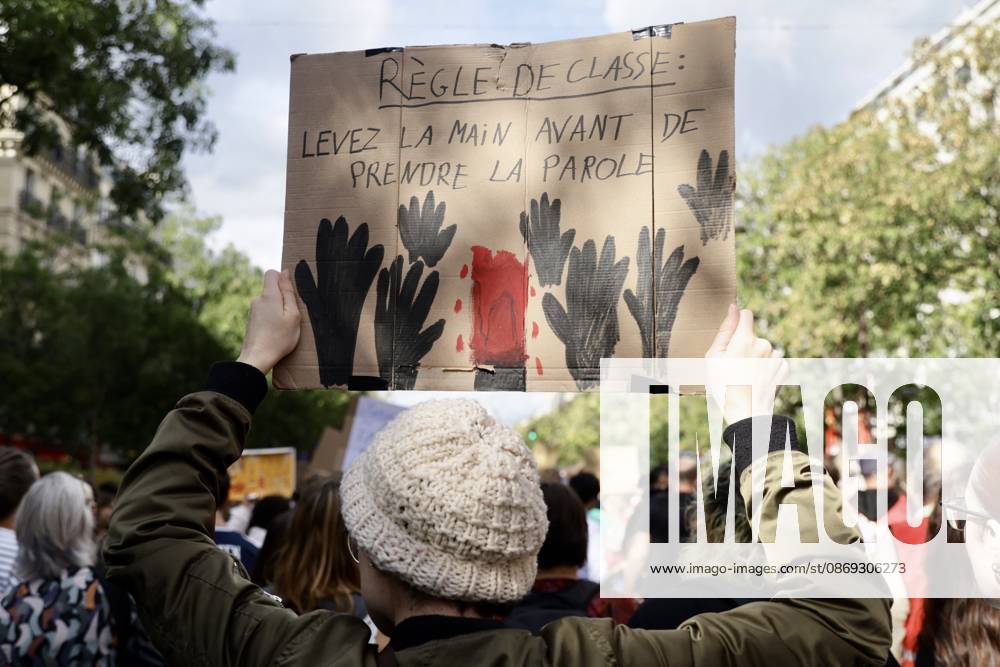 Demonstrators rally at Place d Italie in Paris amid nationwide protests across France against government policies PARIS, FRANCE - OCTOBER 13: Protesters wave union flags and hold banners during a mass demonstration at Place d Italie in Paris, France, on October 13, 2026. Trade unions, civil society organizations, and citizens took to the streets in cities across France to voice strong opposition to the government s economic reforms, proposed austerity measures, and labor policies. Ibrahim Ezzat Anadolu Ile-de-France France. Editorial use only. Please get in touch for any other usage.