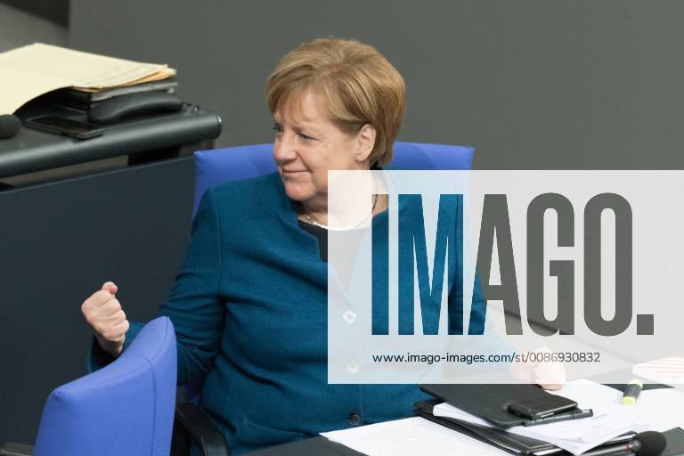 Berlin German Bundestag debate 21 11 18 Angela Merkel Bundestag debate budget 21 11 2018