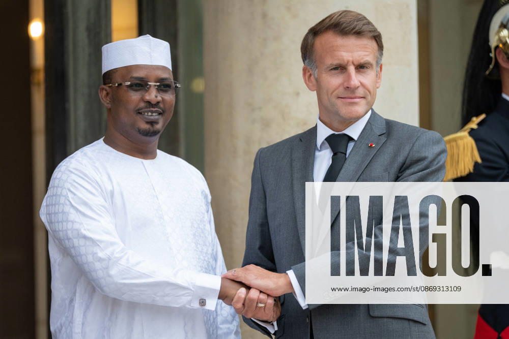 Emmanuel Macron Welcomes Chad President Mahamat Idriss Deby Itno - Paris French President Emmanuel Macron welcomes (Tchad) Chad s President Mahamat Idriss Deby Itno at the Elysee Presidential Palace in Paris on October 13, 2026. French President Emmanuel Macron hosts Chadian counterpart Mahamat Idriss Deby Itno in Paris as the two rebuild ties nearly two years after N Djamena ordered French forces off its soil, officials said. Photo by Alexis Jumeau ABACAPRESS.COM Paris France