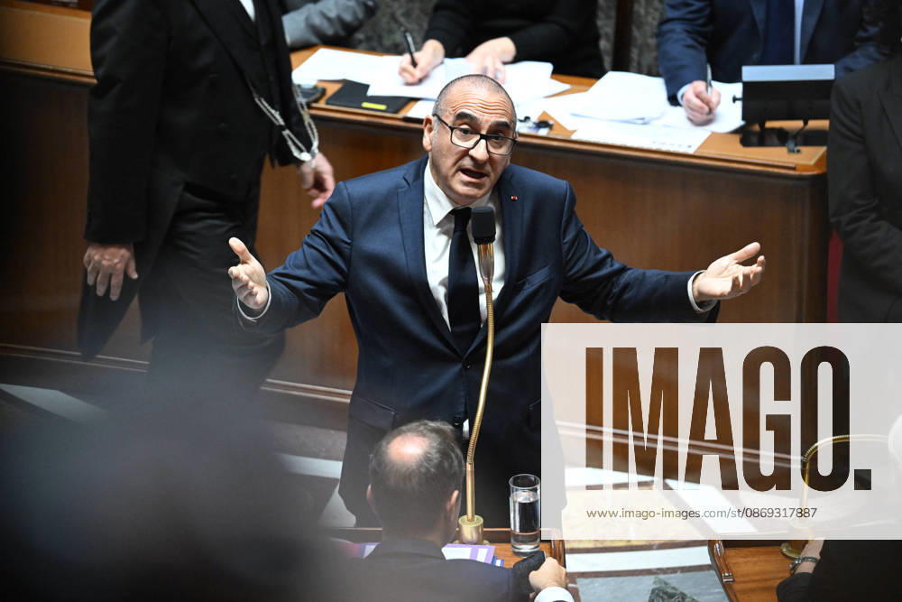 Session Of Questions To The Governement At The National Assembly - Paris French Minister of the Interior Laurent Nunez during a session of questions to the government at the National Assembly, French Parliament in Paris, France on octobre 13, 2026. Photo by Tomas Stevens ABACAPRESS.COM Paris France