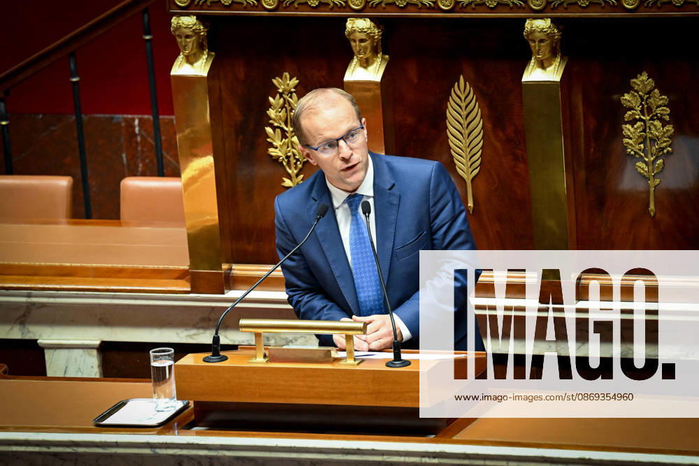 2027 Finance Bill Part One at the National Assembly Thibault Bazin during the 2027 Finance Bill Part One at the National Assembly, French Parliament in Paris, France on octobre 13, 2026. Photo by Tomas Stevens ABACAPRESS.COM Paris France