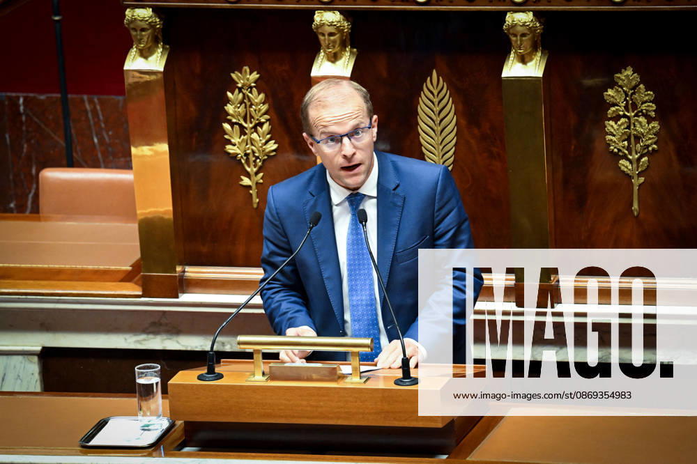 2027 Finance Bill Part One at the National Assembly Thibault Bazin during the 2027 Finance Bill Part One at the National Assembly, French Parliament in Paris, France on octobre 13, 2026. Photo by Tomas Stevens ABACAPRESS.COM Paris France