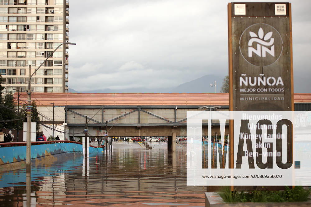 Flooding in the Nuble subway underpass following this afternoon s thunderstorm in the Metropolitan Region Claudio Caceres Aton Chile, Santiago, Chile Aton 1199635