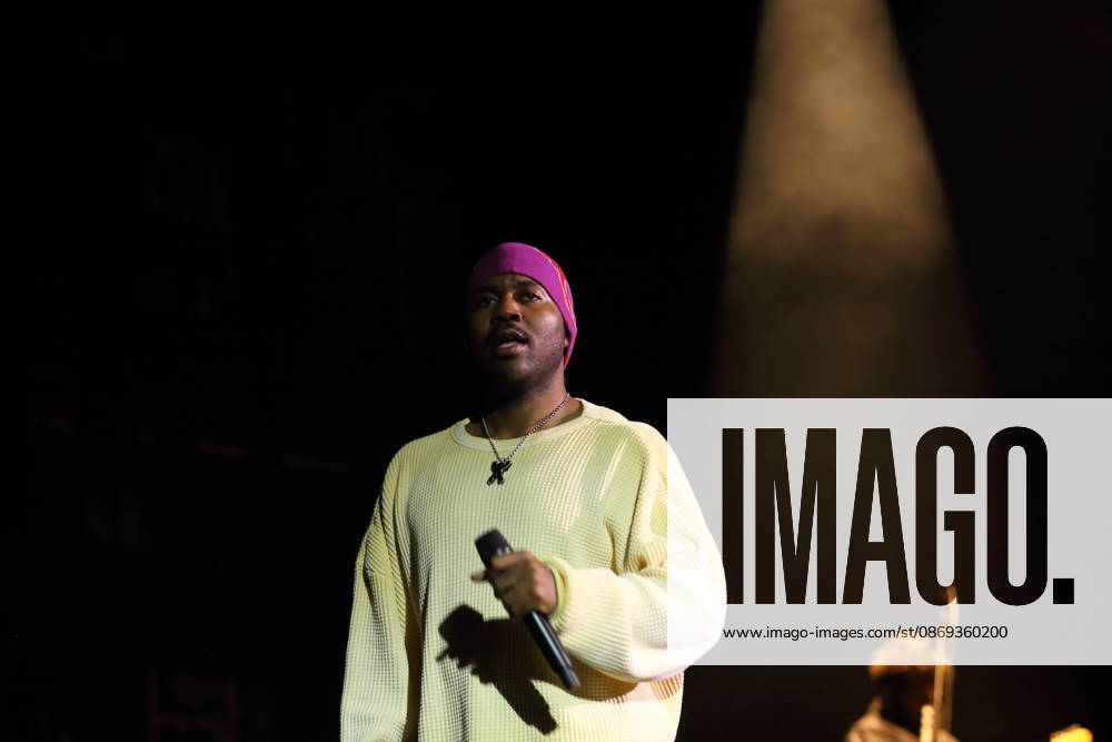 Khalid Donnel Robinson, also known as Khalid, at a concert at the Uber Eats Music Hall in Berlin, October 13, 2026 Khalid Concert Berlin