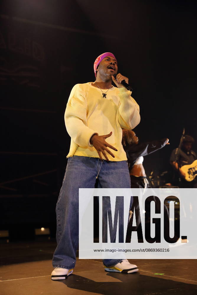 Khalid Donnel Robinson, also known as Khalid, at a concert at the Uber Eats Music Hall in Berlin, October 13, 2026 Khalid Concert Berlin