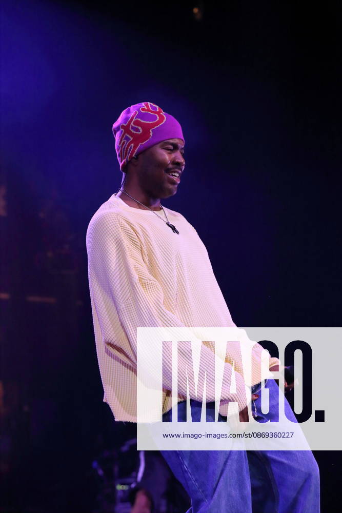Khalid Donnel Robinson, also known as Khalid, at a concert at the Uber Eats Music Hall in Berlin, October 13, 2026 Khalid Concert Berlin