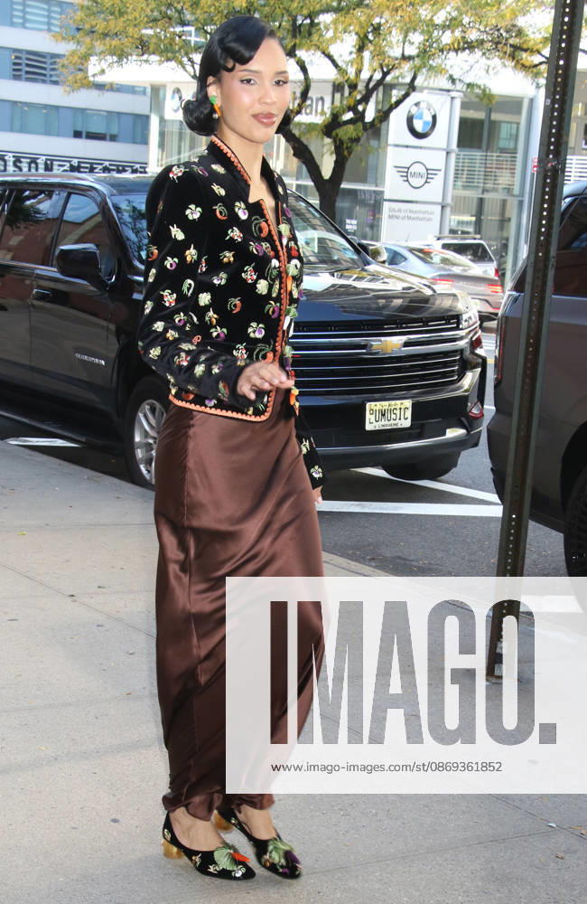 NEW YORK, NY- OCTOBER 13: Nara Smith seen at The Drew Barrymore Show on October 13, 2026 in New York City.