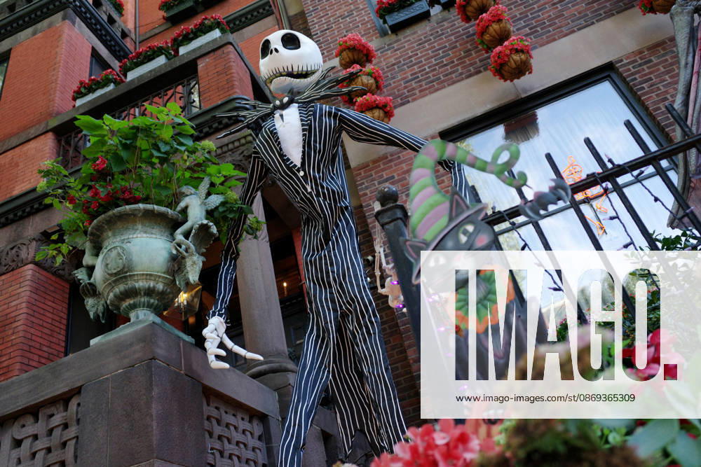 Halloween Decorations in Washington, DC Halloween themed decorations at a house downtown Washington, DC on October 13, 2026. Photo by Olivier Douliery ABACAPRESS.COM Washington Virginia United States