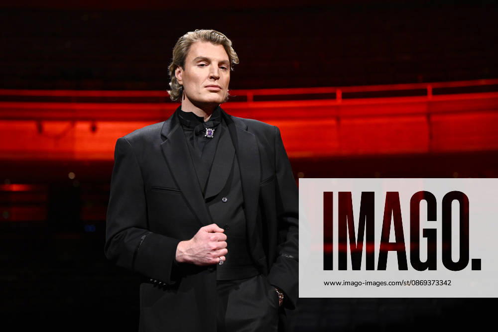 MOULIN ROUGE PREVIEW, Reuben Kaye, in the role of Harold Zidler, poses for a photograph during the Moulin Rouge! The Musical cast reveal at the Sydney Lyric Theatre, Sydney Wednesday, October 14, 2026. ( NO ARCHIVING SYDNEY NEW SOUTH WALES Australia