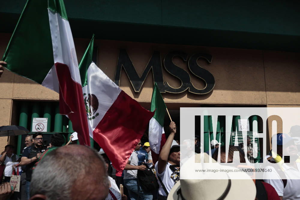 Thousands of medical and healthcare workers from the Mexican Social Security Institute (IMSS) are staging a massive nationwide protest. In Mexico City, demonstrations are taking place at headquarters and hospitals, with the main march heading toward the union s offices; the march began at the government-run Siglo XXI Hospital which relies on federal funding and serves employees from various Mexican government agencies. The protest stems from workers demands for better working conditions, specifically addressing excessive workloads, unfilled vacancies across all departments, and the need for proper maintenance of clinical and hospital facilities as well as workplace safety standards. Other dema - ZUMAp204 20261013_zip_p204_059
