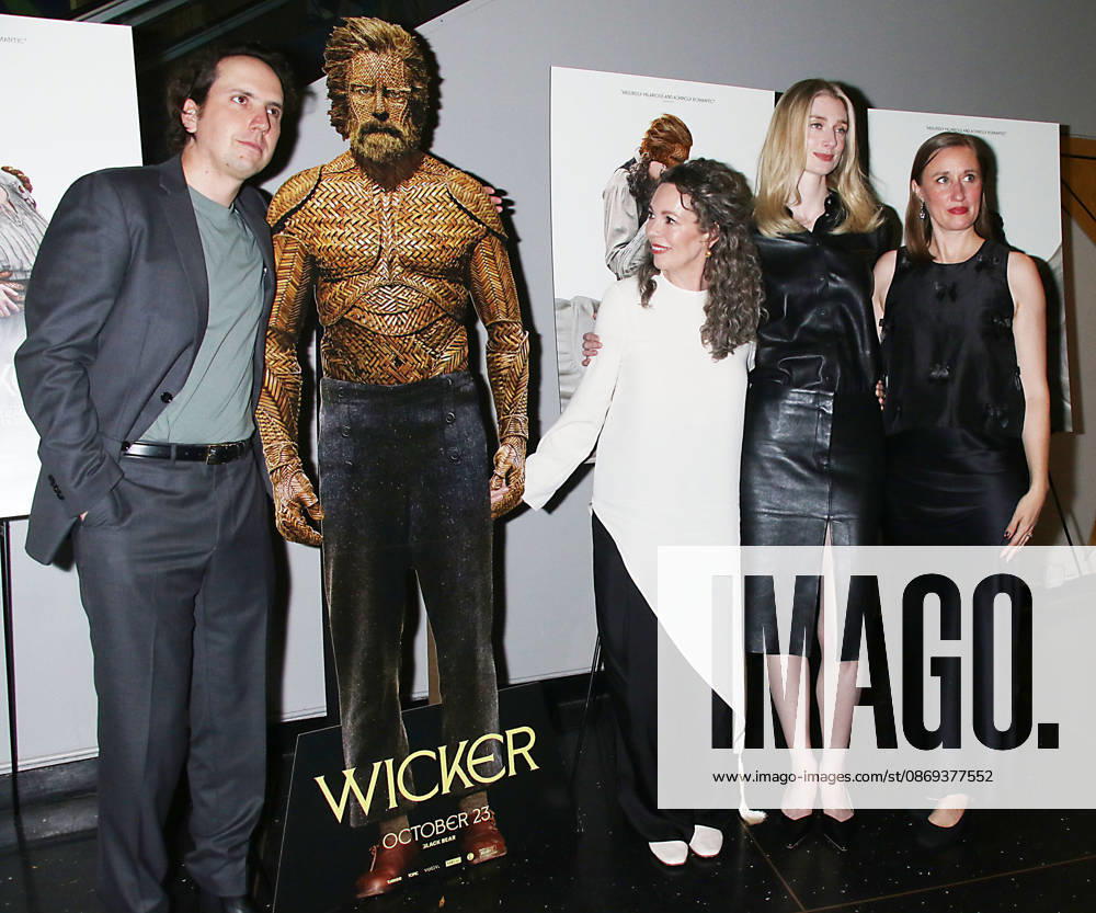 New York October 13, 2026. Alex Huston Fischer, Olivia Colman, Elizabeth Debicki and Eleanor Wilson attend Black Bear s Wicker screening at AMC Lincoln Square 13 in New York. October 13, 2026 RW Mediapunch