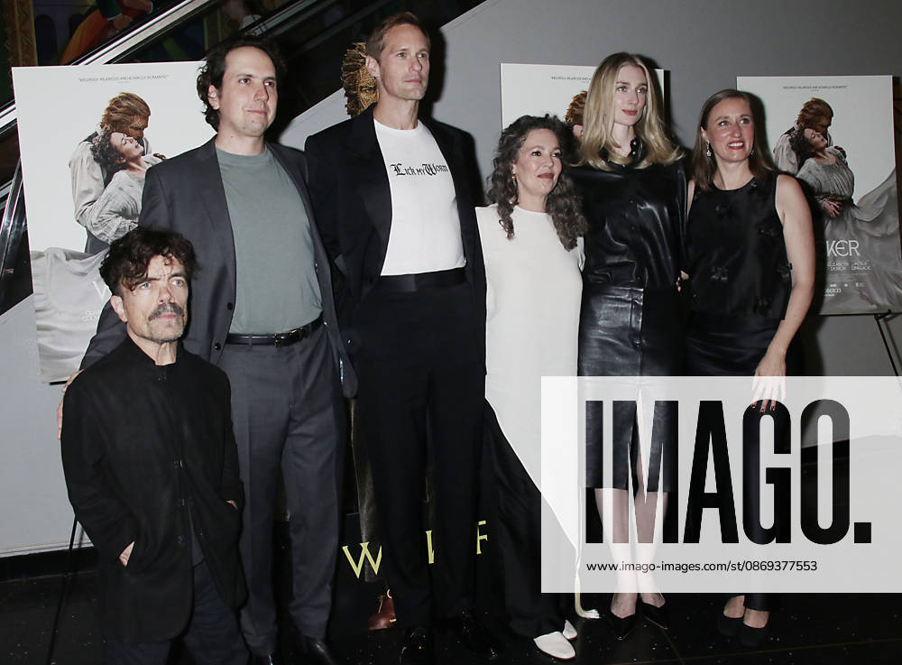 New York October 13, 2026. Peter Dinklage, Alex Huston Fischer, Alexander Skarsgard, Olivia Colman, Elizabeth Debicki and Eleanor Wilson attend Black Bear s Wicker screening at AMC Lincoln Square 13 in New York. October 13, 2026 RW Mediapunch