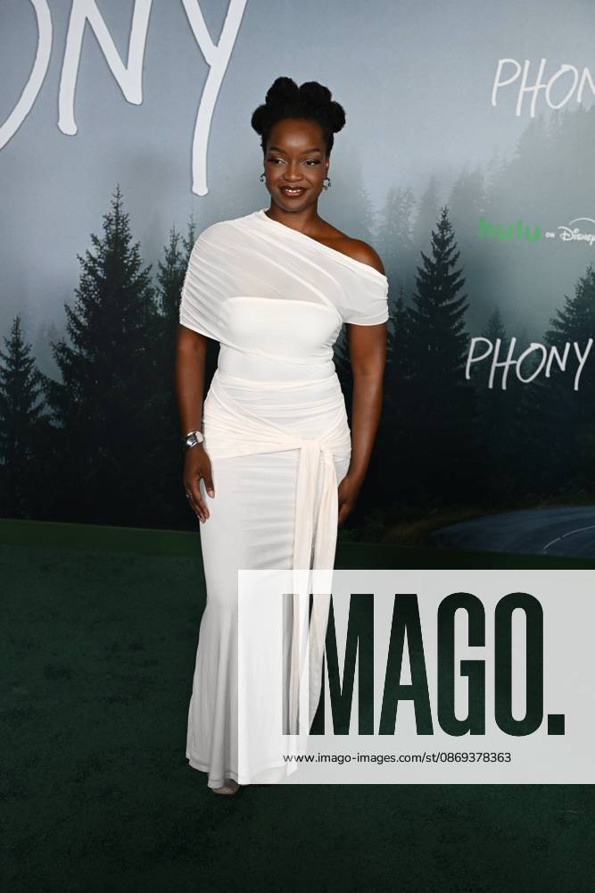Los Angeles , CA: - OCTOBER 13: Grace Amaku at the Los Angeles premiere of Hulu s Phony at Pacific Design Center on October 13, 2026 Credit: Michael Mattes USA - ZUMAa123 20261013_zaa_a123_141