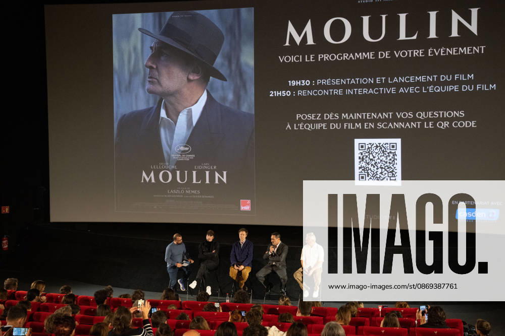 Preview of the film *Moulin*, Olivier Demangel, Laszlo Nemes, Gilles Lellouche, Alain Goldman 460454 October 13, 2026 Rhône, Lyon, France