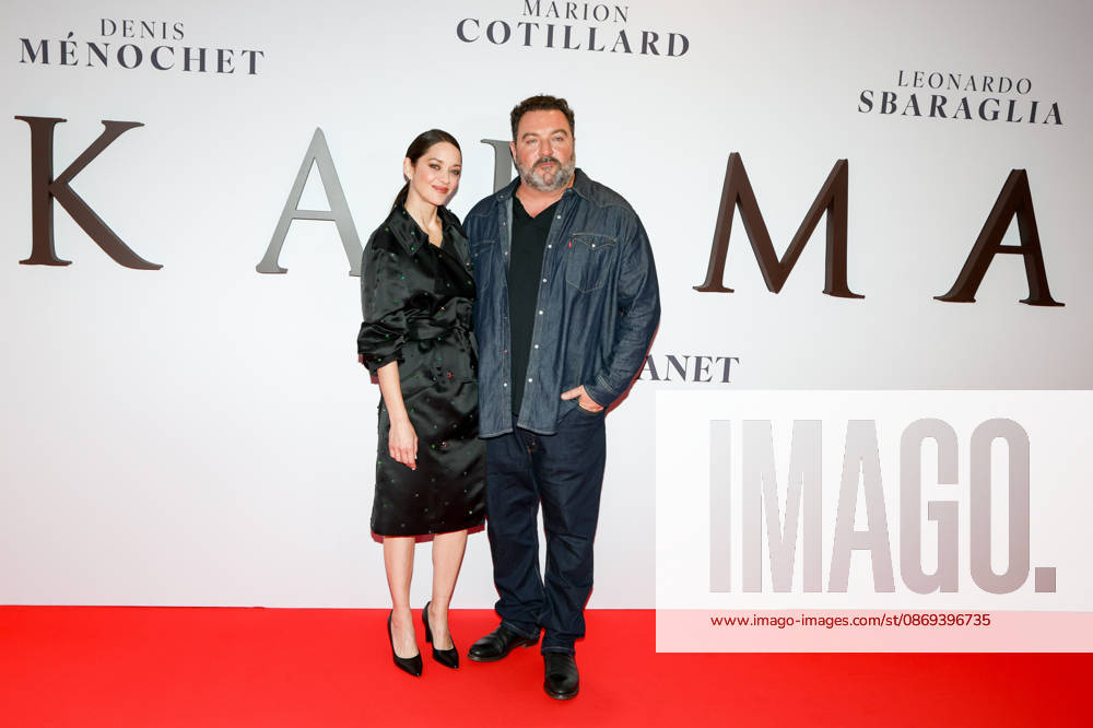 Premiere of the film *Karma* at the Pathé Palace: Marion Cotillard, Denis Menochet 460446 October 13, 2026 France