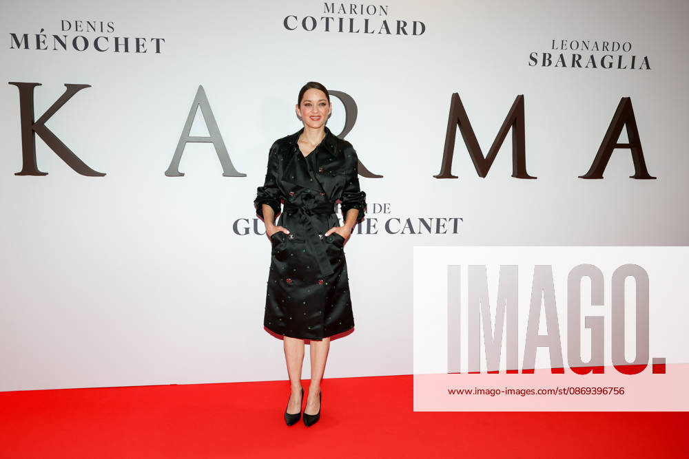 Premiere of the film *Karma* at the Pathé Palace, Marion Cotillard, 460446, October 13, 2026, France