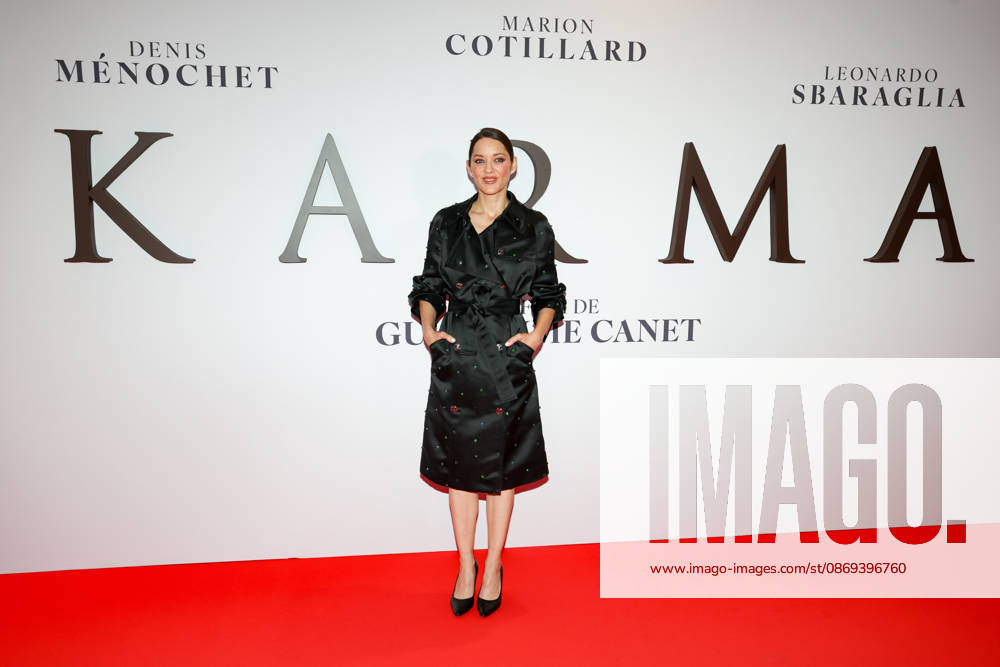 Premiere of the film *Karma* at the Pathé Palace, Marion Cotillard, 460446, October 13, 2026, France