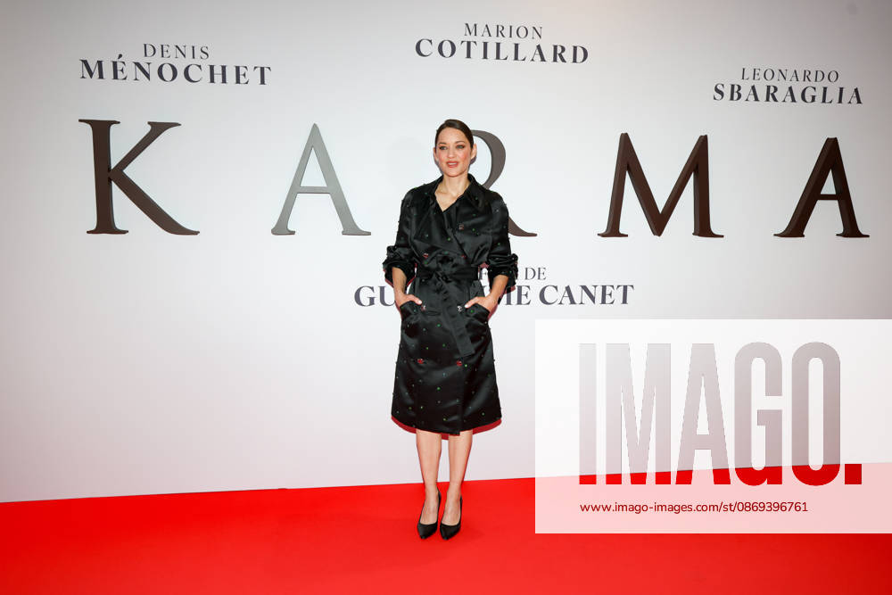 Premiere of the film *Karma* at the Pathé Palace, Marion Cotillard, 460446, October 13, 2026, France
