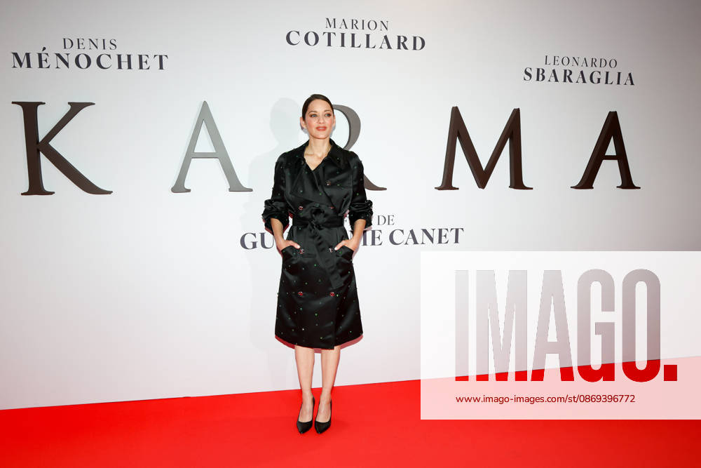 Premiere of the film *Karma* at the Pathé Palace, Marion Cotillard, 460446, October 13, 2026, France