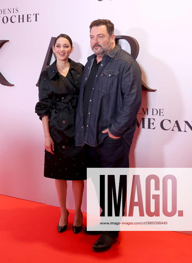 Avant-première du film Karma au cinema Pathé Palace, Paris Marion Cotillard et Denis Menochet Avant premiere du Film Karma de Guillaume Canet au cinema Pathé Palace. France , Paris le 13 octobre 2026