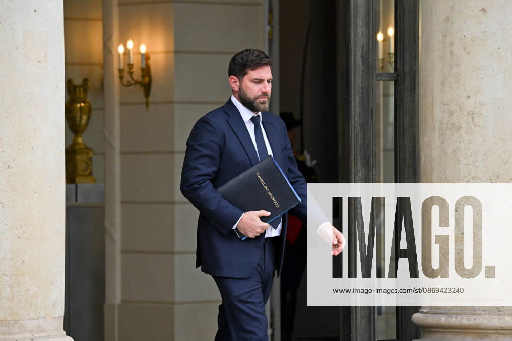Weekly Cabinet Meeting at the Elysee Palace French Minister of the City and Housing Vincent Jeanbrun leaves after the weekly cabinet meeting (Conseil des ministres) at the Elysee Palace in Paris, France, on October 14, 2026. Photo by Tomas Stevens ABACAPRESS.COM Paris France