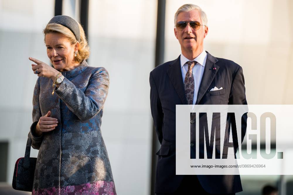 Queen Mathilde of Belgium and King Philippe - Filip of Belgium pictured during a visit of the Almaty Museum of Arts the official state visit of the Belgian King and Queen to Kazakhstan, on Wednesday 14 October 2026. The first State Visit of Belgium s royal couple in central Asia from 11 to 14 October 2026, aims to highlight bilateral cooperation in the economic, academic, and cultural fields. JASPERxJACOBS 189785415