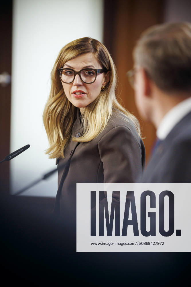 Johann Wadephul (CDU), Federal Minister of Foreign Affairs, meets with Velislava Petrova Chamova, Minister of Foreign Affairs of Bulgaria. Berlin, October 14, 2026. Photographed on behalf of the Federal Foreign Office, Berlin, Germany.