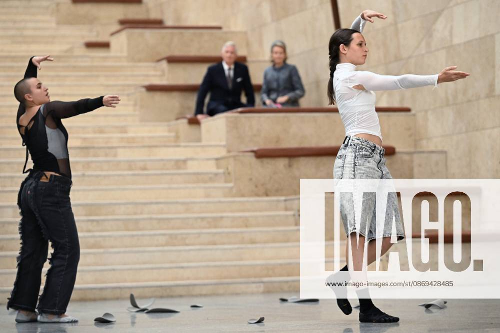 State Visit of King Philippe and Queen Mathilde to Kazakhstan (Day 4) ALMATY, KAZAKHSTAN - OCTOBER 14 : State Visit of King Philippe and Queen Mathilde to Kazakhstan (Day 4) - Visit of the Almaty Museum of Arts on October 14, 2026 in Almaty, Kazakhstan, 14 10 2026 Almaty Kazakhstan