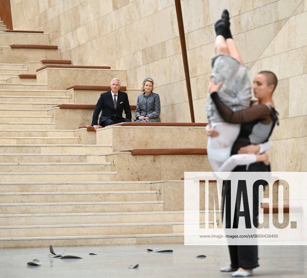 State Visit of King Philippe and Queen Mathilde to Kazakhstan (Day 4) ALMATY, KAZAKHSTAN - OCTOBER 14 : State Visit of King Philippe and Queen Mathilde to Kazakhstan (Day 4) - Visit of the Almaty Museum of Arts on October 14, 2026 in Almaty, Kazakhstan, 14 10 2026 Almaty Kazakhstan