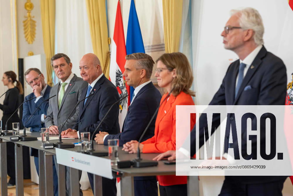 Press Conference on Industrial Strategy: Sepp Schellhorn (NEOS), State Secretary at the Federal Ministry for European and International Affairs; Peter Hanke (S