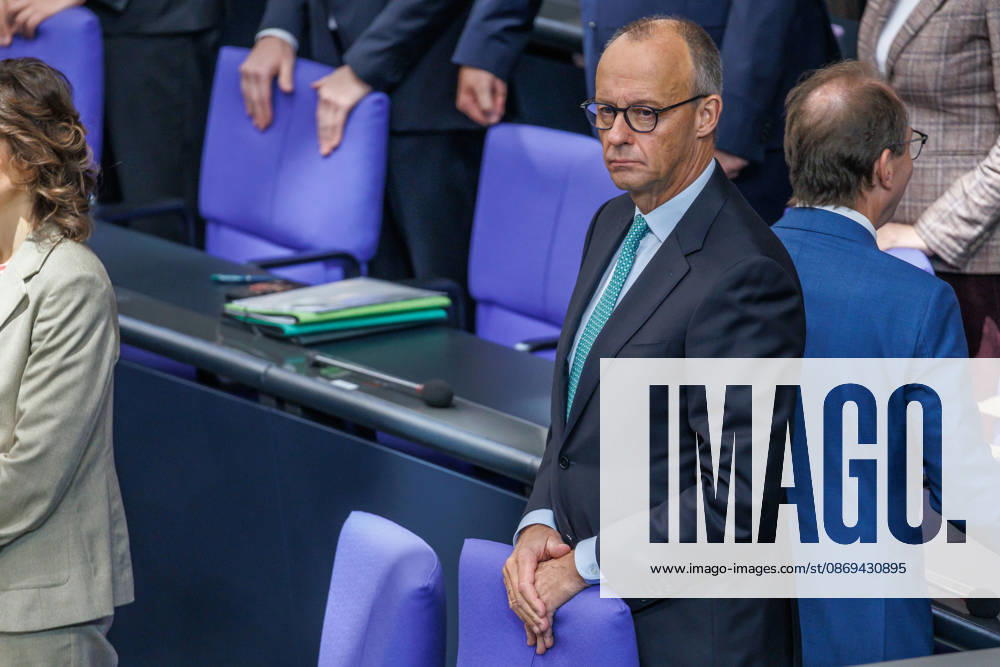 Bundestag Chancellor Friedrich Merz CDU in the German Bundestag on October 14, 2026, in Berlin, Berlin, Berlin, Germany, Bundestag