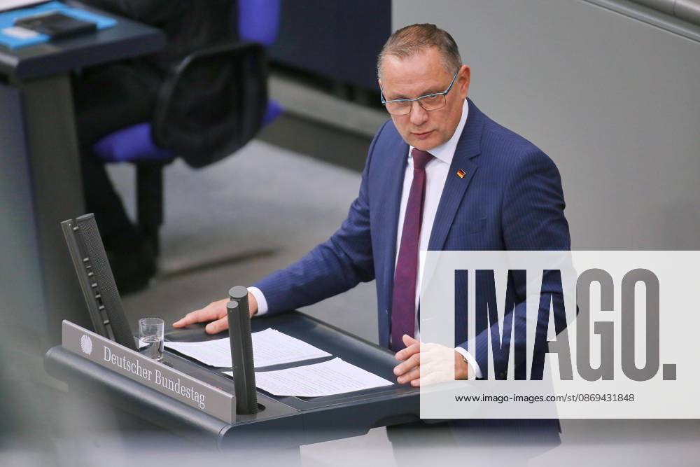 German Bundestag 101st Session of the Bundestag Tino Chrupalla, AfD
