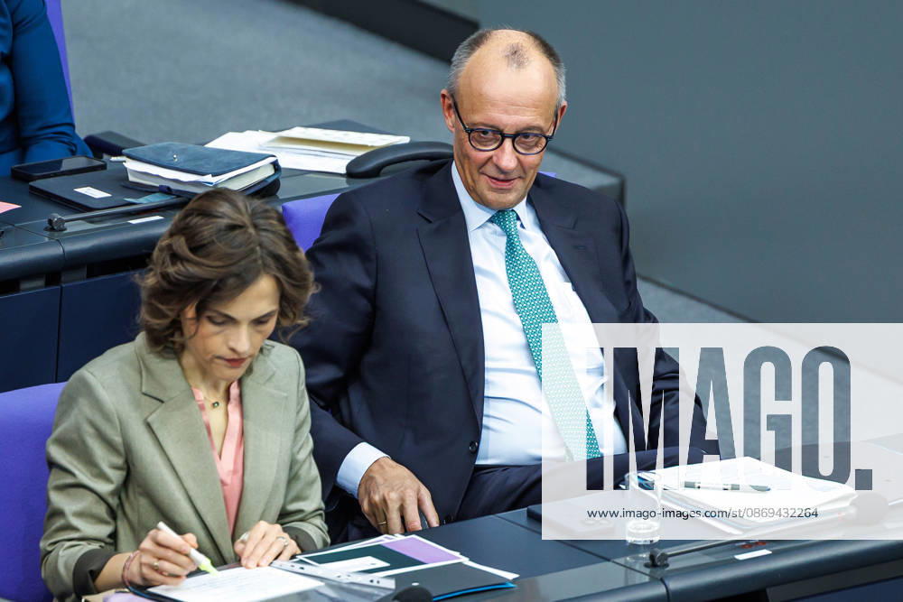 Bundestag Chancellor Friedrich Merz CDU in the German Bundestag on October 14, 2026, in Berlin, Berlin, Berlin, Germany, Bundestag