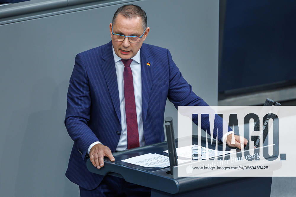 Bundestag Tino Chrupalla AfD in the German Bundestag on October 14, 2026, in Berlin, Berlin, Berlin, Germany, Bundestag