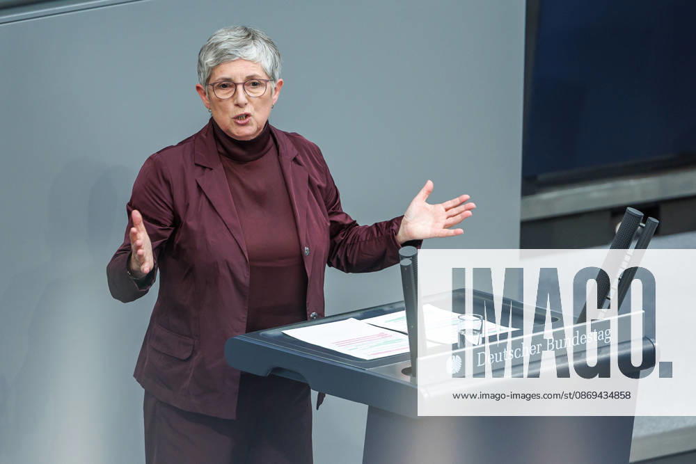 Bundestag Britta Haßelmann Alliance 90 The Greens in the German Bundestag on October 14, 2026, in Berlin, Berlin, Germany, Bundestag