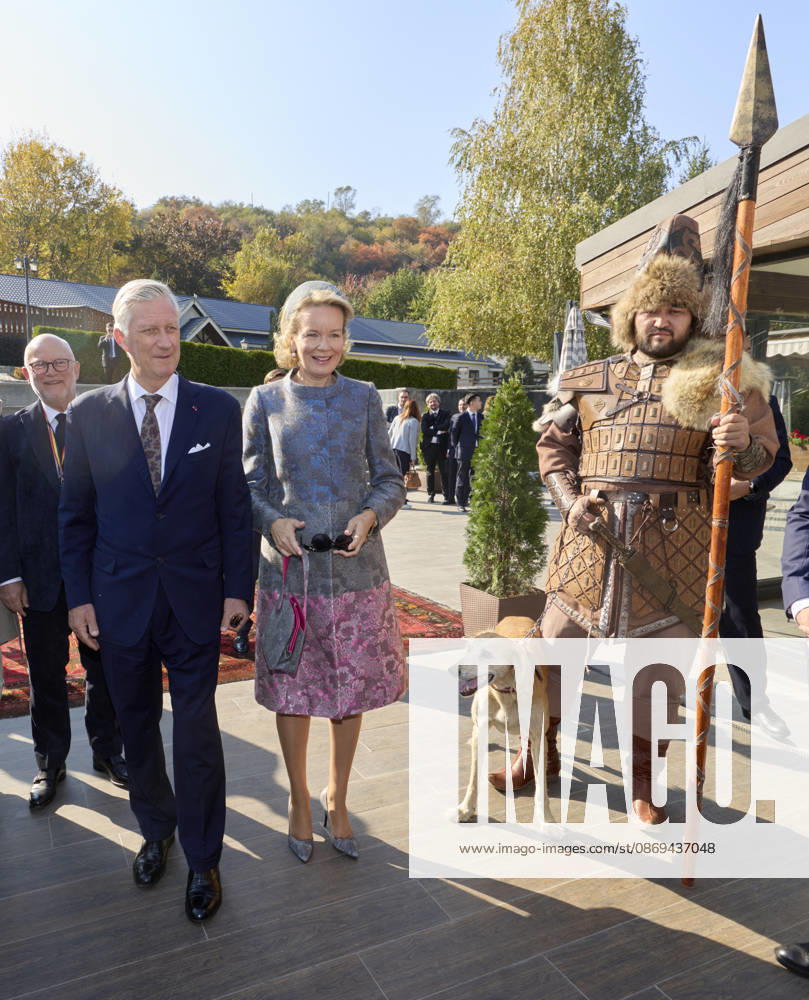 Belgian Royal Couple s State Visit to Central Asia - Day 4 - Kazakhstan King Philippe of Belgium and Queen Mathilde visit the traditional Cultural Performance in Almati, Kazakhstan on October 14, 2026. Last day of the fficial visit of royal couple in Kazakhstan. Photo by Olivier Polet ABACAPRESS.COM Kazakhstan