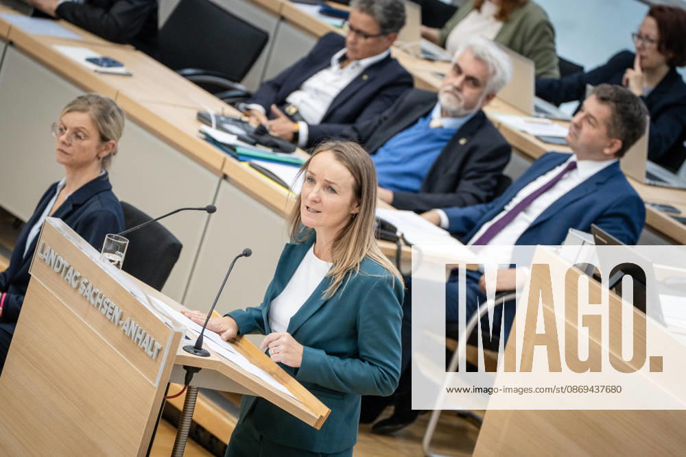 Claudia Wittig, BSW State Representative, October 2026 State Parliament Session II: Special Session convened at the request of the AfD and BSW on the topic of Bringing Peace to Ukraine, Magdeburg, Saxony-Anhalt, Germany, State Parliament