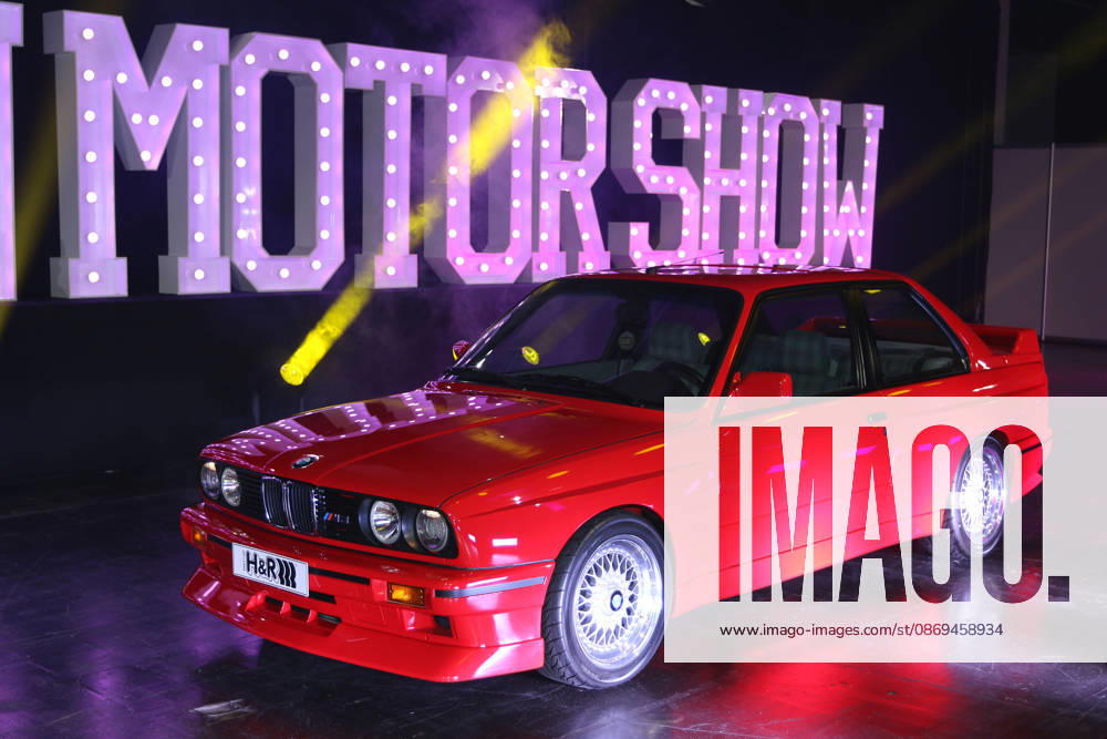 BMW M3 Evolution II Special Edition, limited to 500 units, 3 Series E30, model year 1988, color: Misanorot, Classic car from exhibitor H R Spezialfedern, media event Carwalk for the Essen Motor Show on October 14, 2026, at Messe Essen in the lead-up to the Essen Motor Show 2026 (November 28, 2026 – December 6, 2026), EMS Preview November 27, 2026