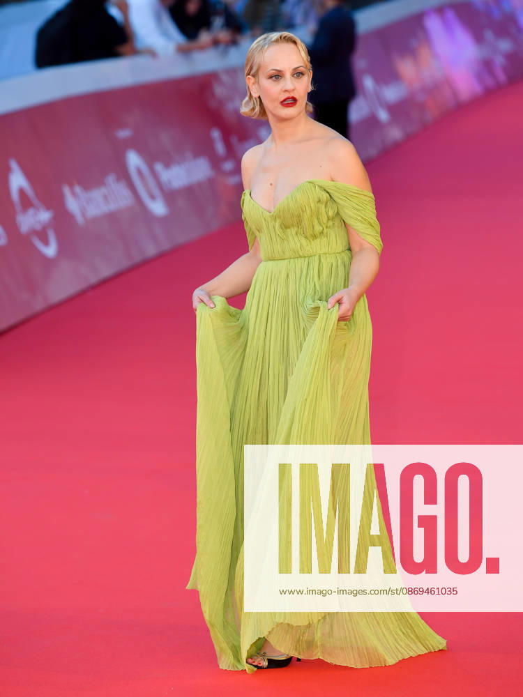 IPA89681959 - Rome, 2026 Film Festival - Evening 2 - Red carpet for the film *BRIANZA* In the photo: Marina Rocco