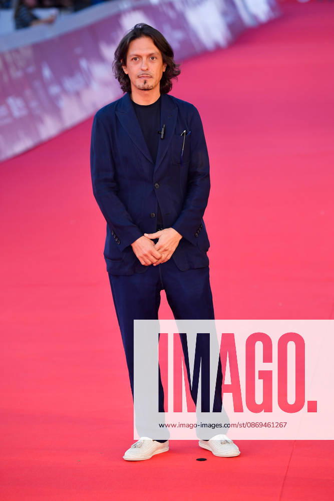 IPA89683479 - Rome, 2026 Film Festival - Evening 2 - Red carpet for the film *BRIANZA* In the photo: Simone Catania